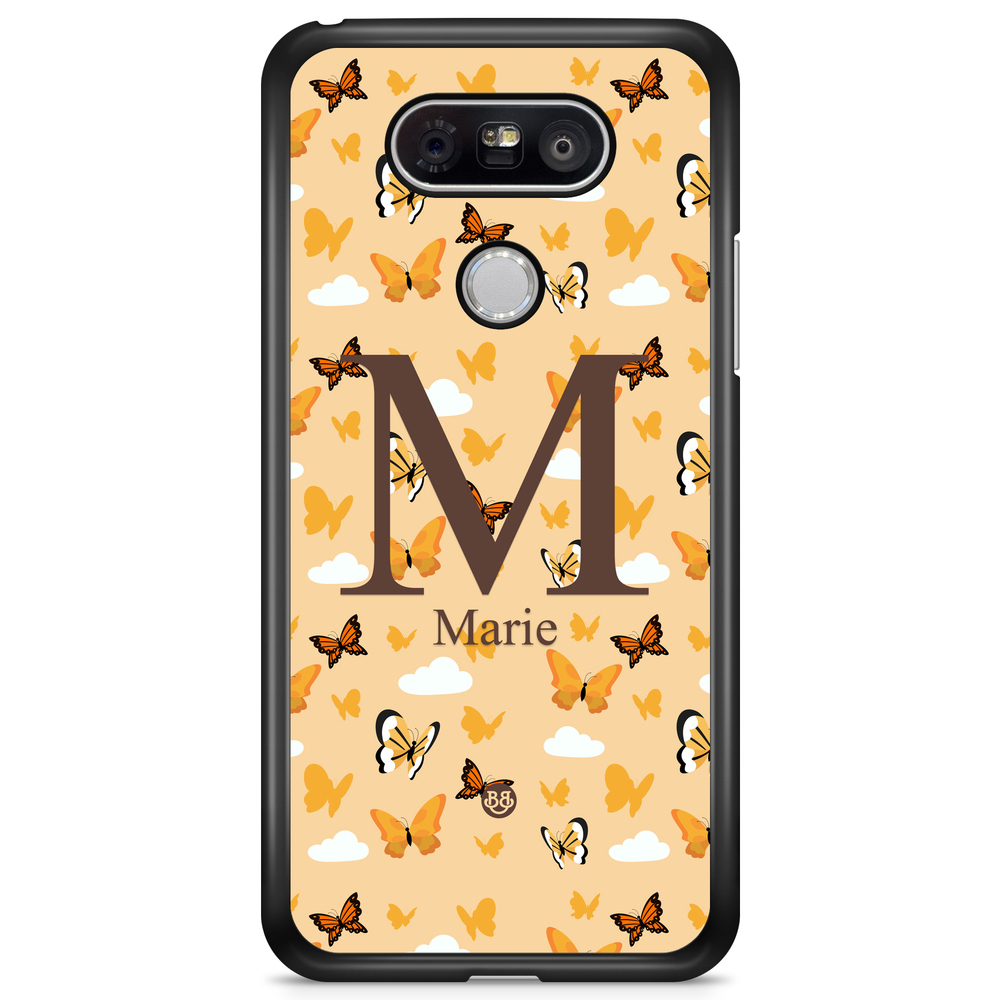LG G5 Case Custom - AWAKEN - Orange Butterfly