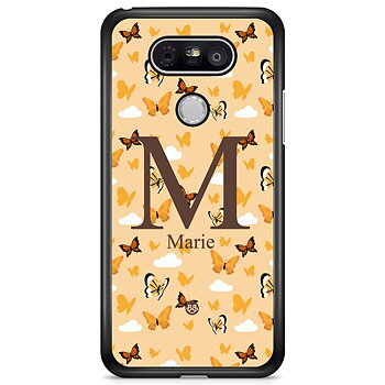 LG G5 Case Custom - AWAKEN - Orange Butterfly