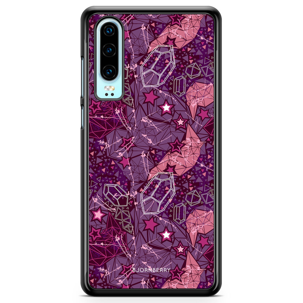Huawei P30 Case - Purple Stars