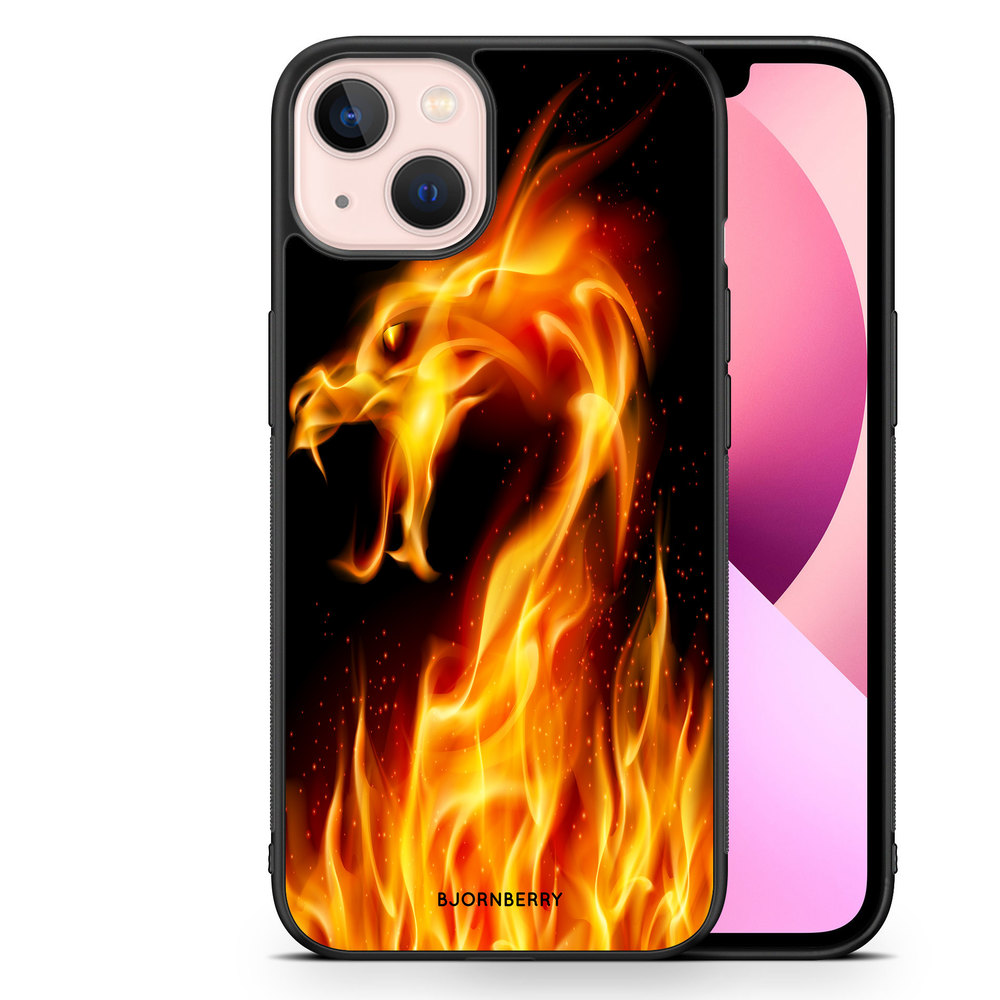 iPhone 13 Case - Flames Dragon