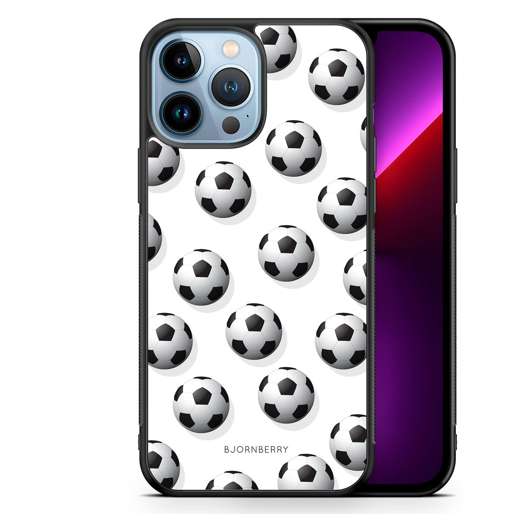 iPhone 13 Pro Max Case - Footballs Pattern