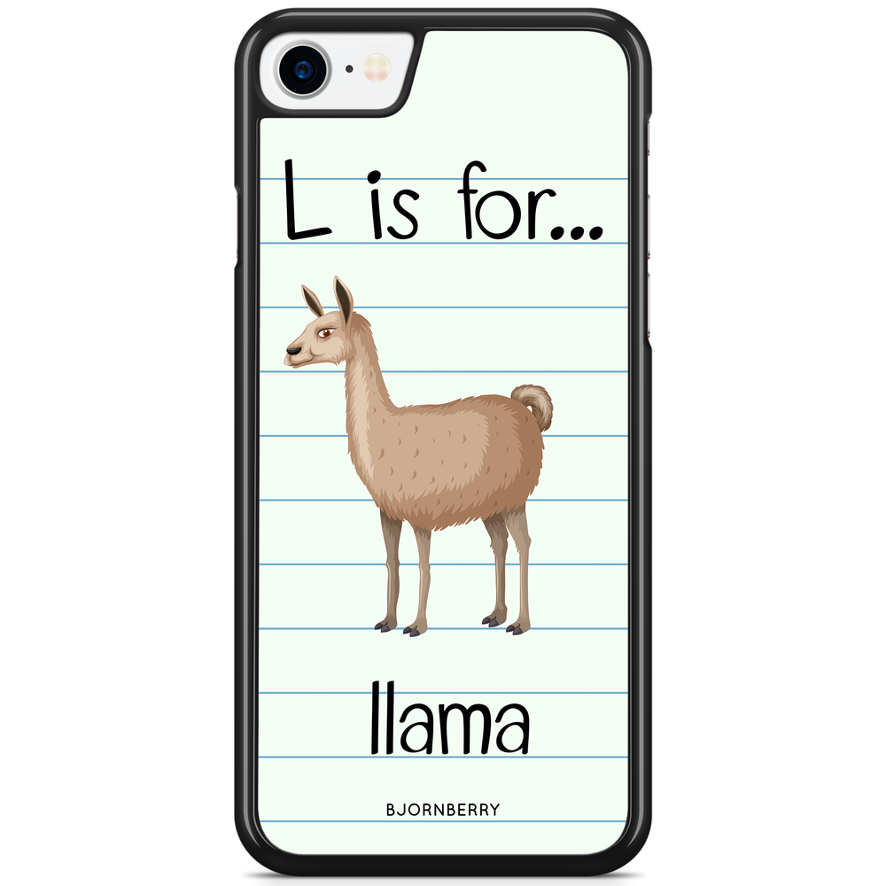 iPhone 7 Case - L Is For Llama
