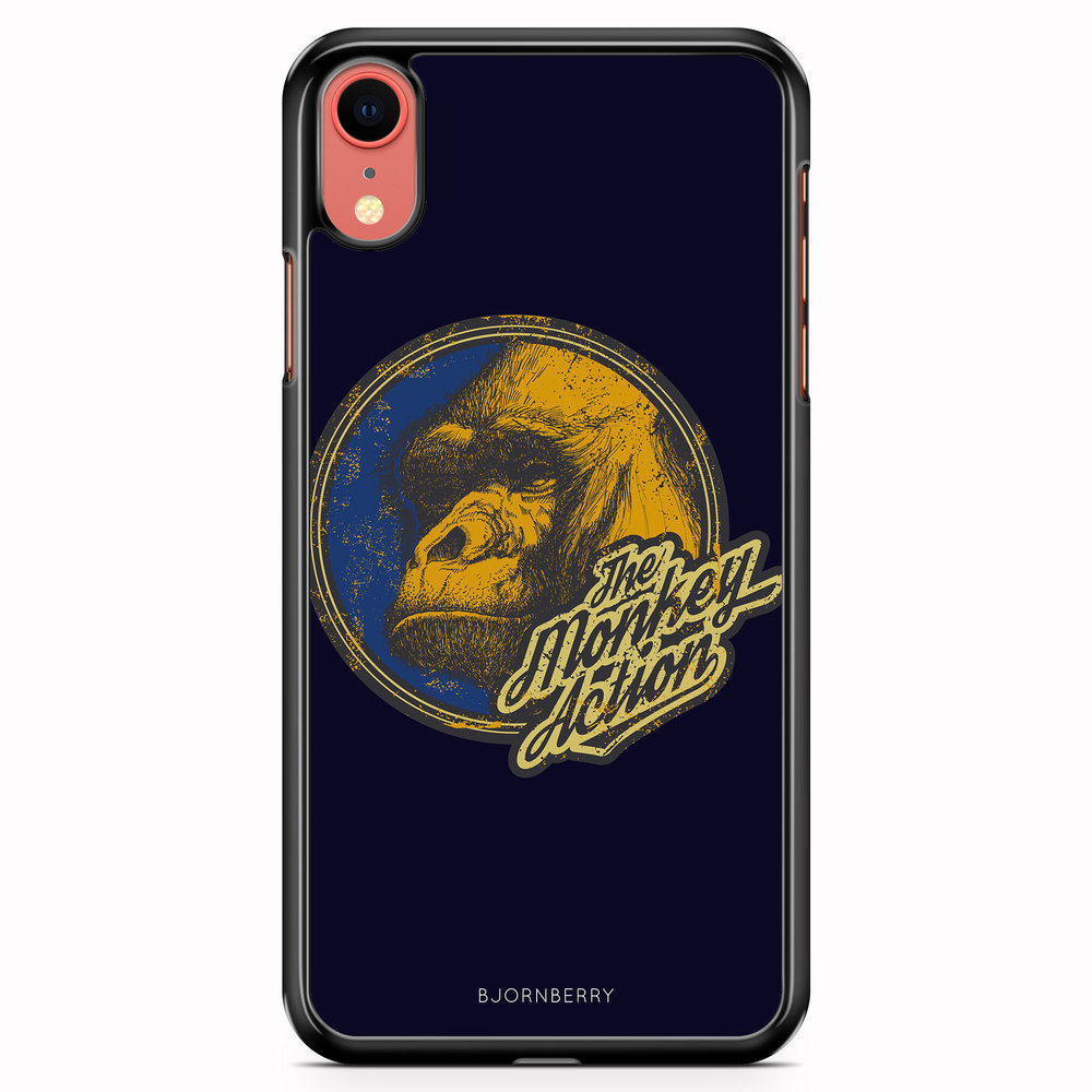iPhone XR Case - Monkey Action