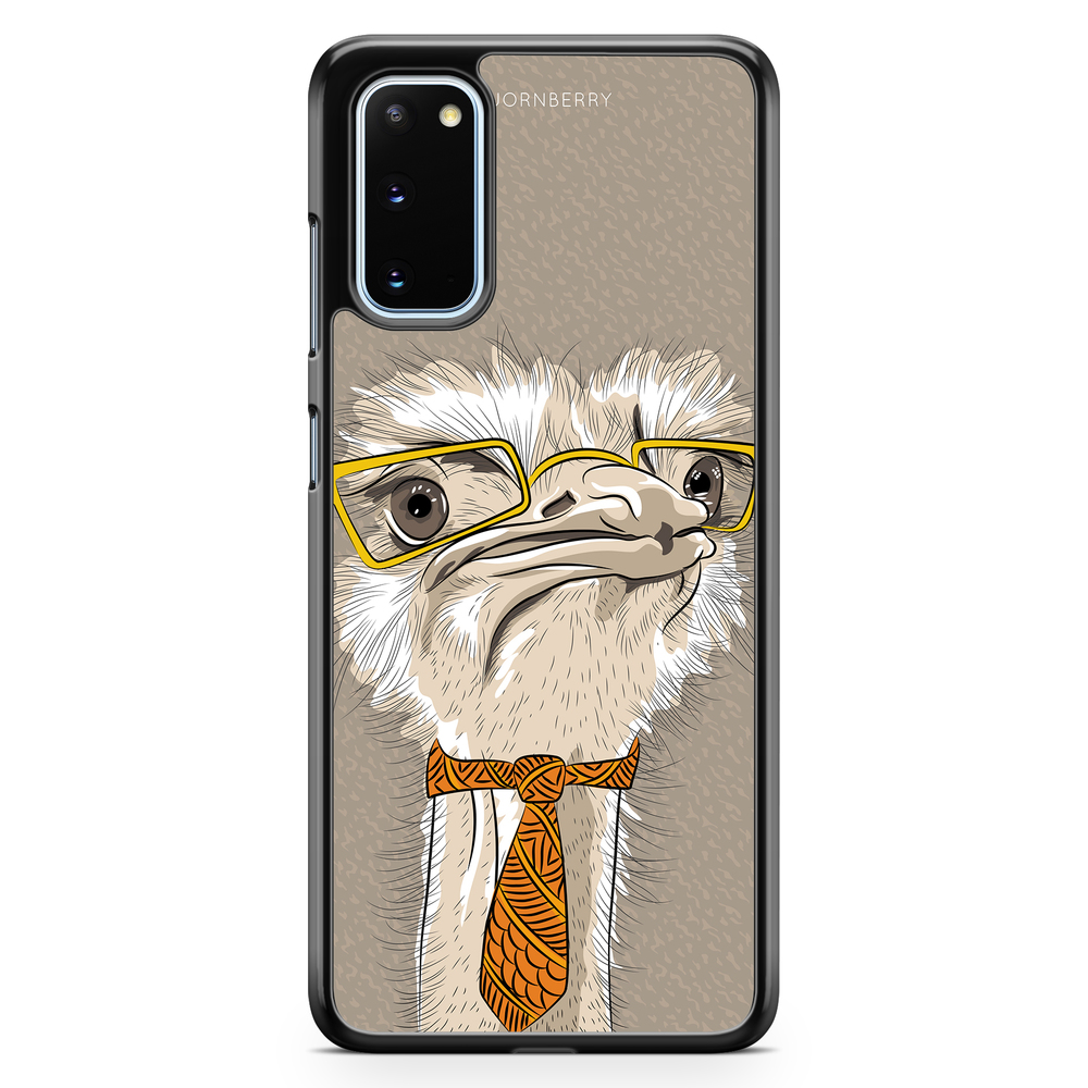 Samsung Galaxy S20 Case - Hipster Ostrich