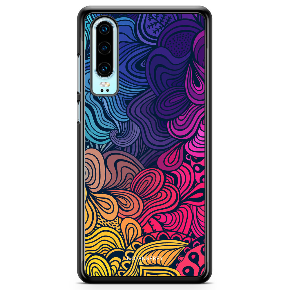 Huawei P30 Case - Retro Flowers