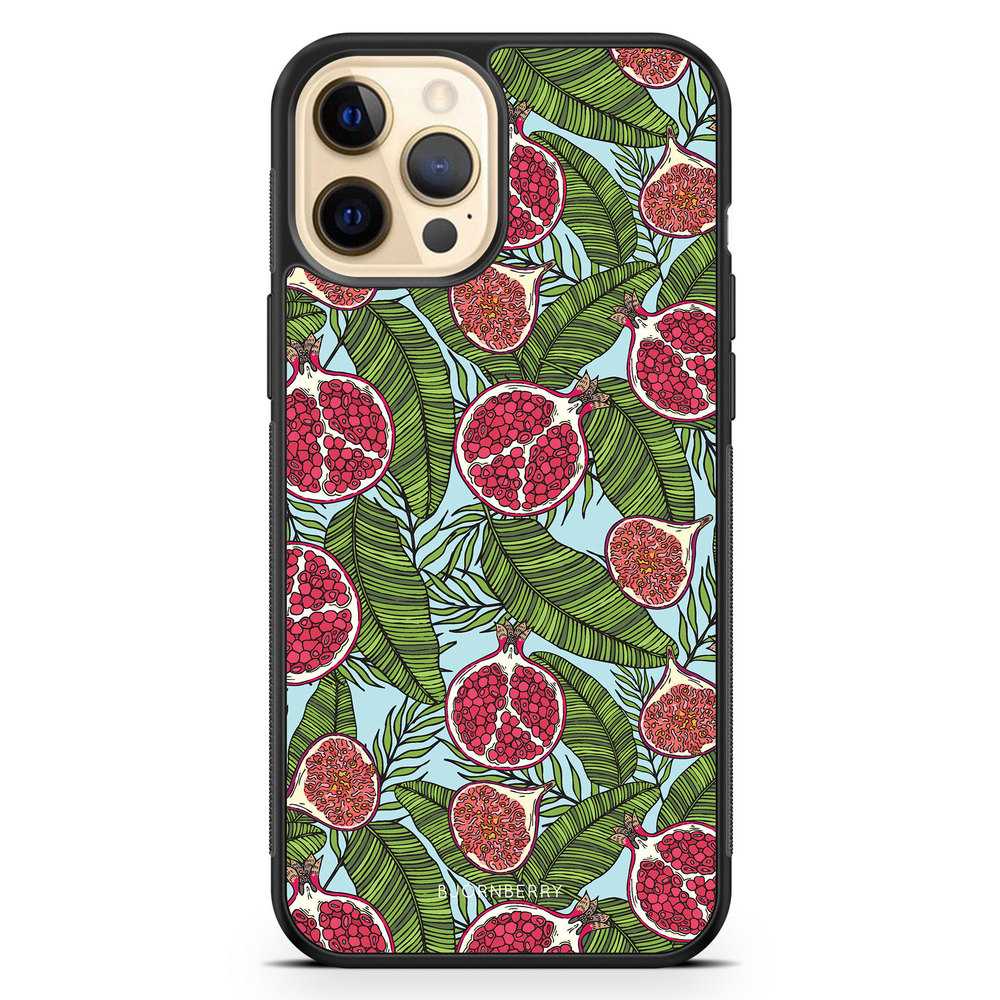 iPhone 12 Pro Max Case - Pomegranate