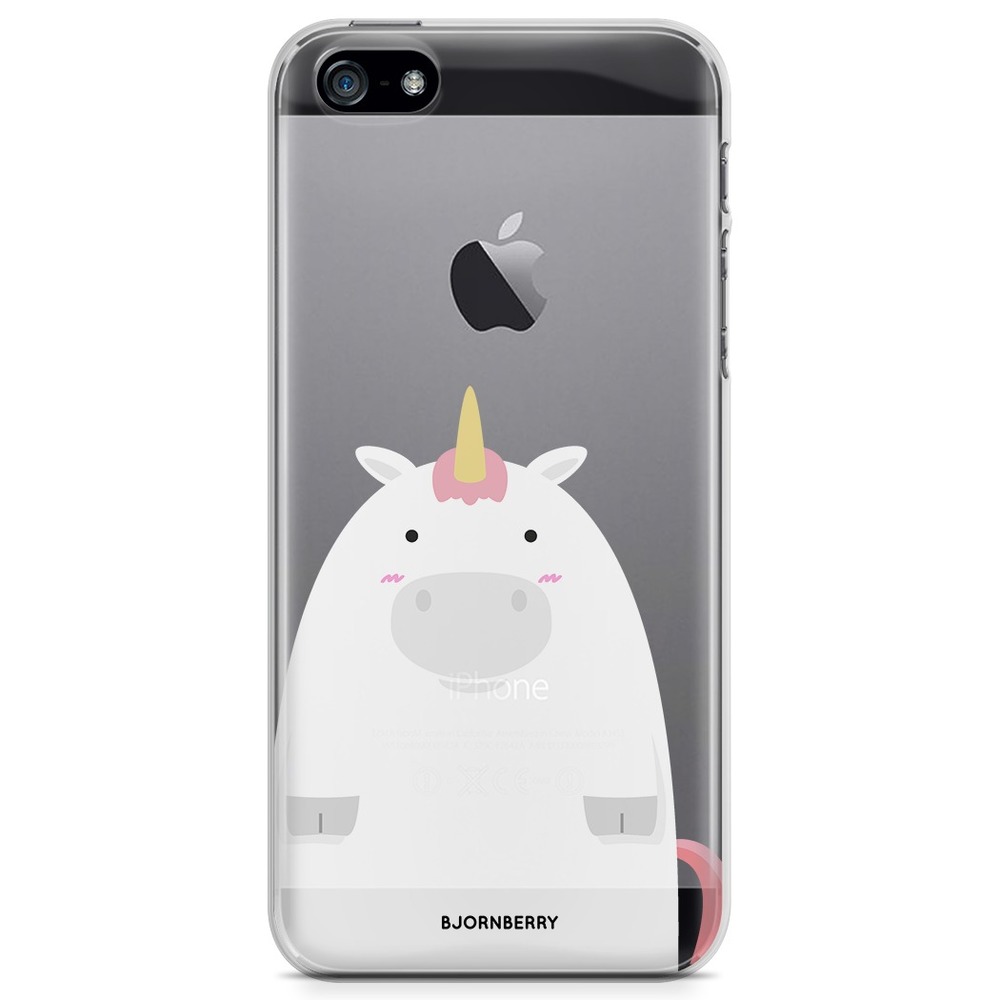 iPhone 5/5S/SE (2016) TPU Case - Fat Unicorn