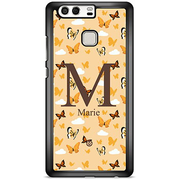 Huawei P9 Case Custom - AWAKEN - Orange Butterfly