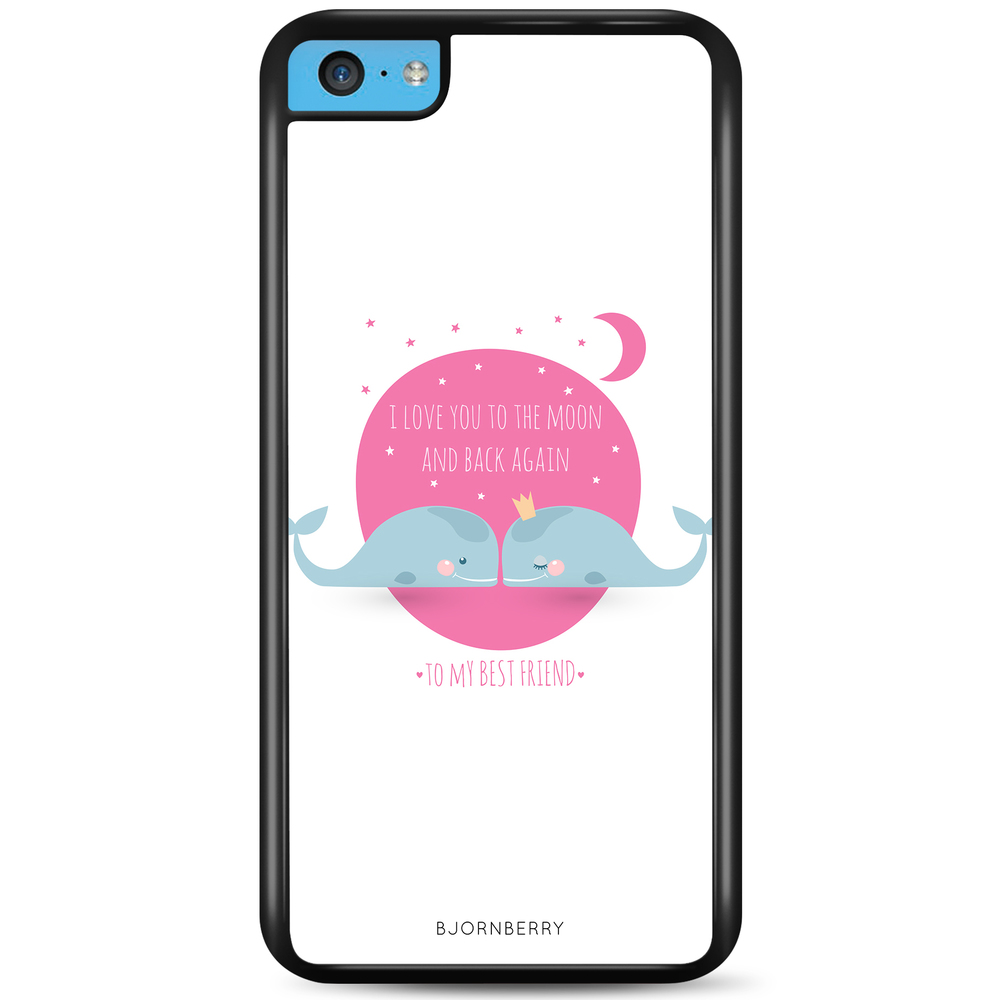 iPhone 5C Case - Love You To The Moon