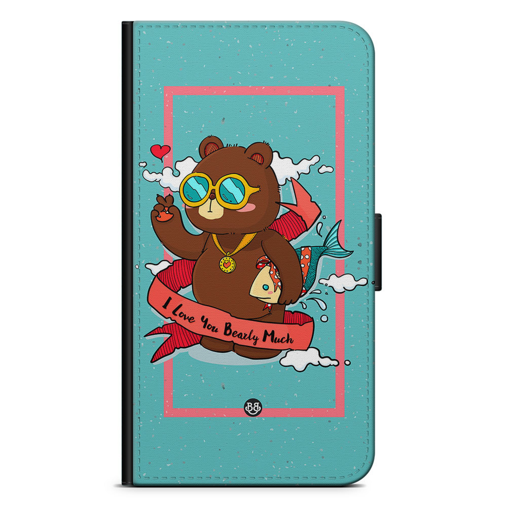 Xiaomi 12 Pro Wallet Case - Bear Love
