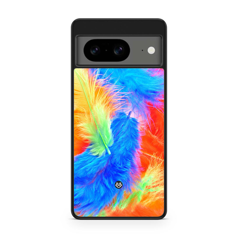 Google Pixel 8 Case - Easter Feathers