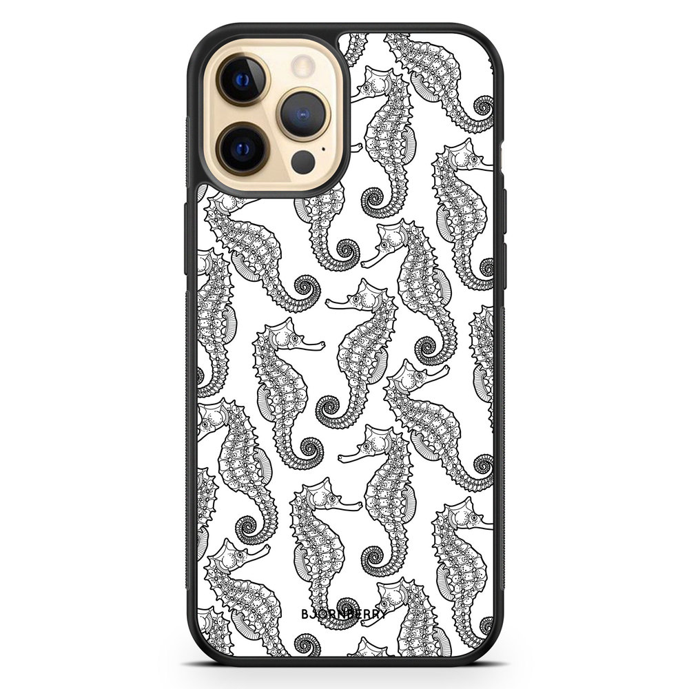 iPhone 12 Pro Max Case - Sea Horses