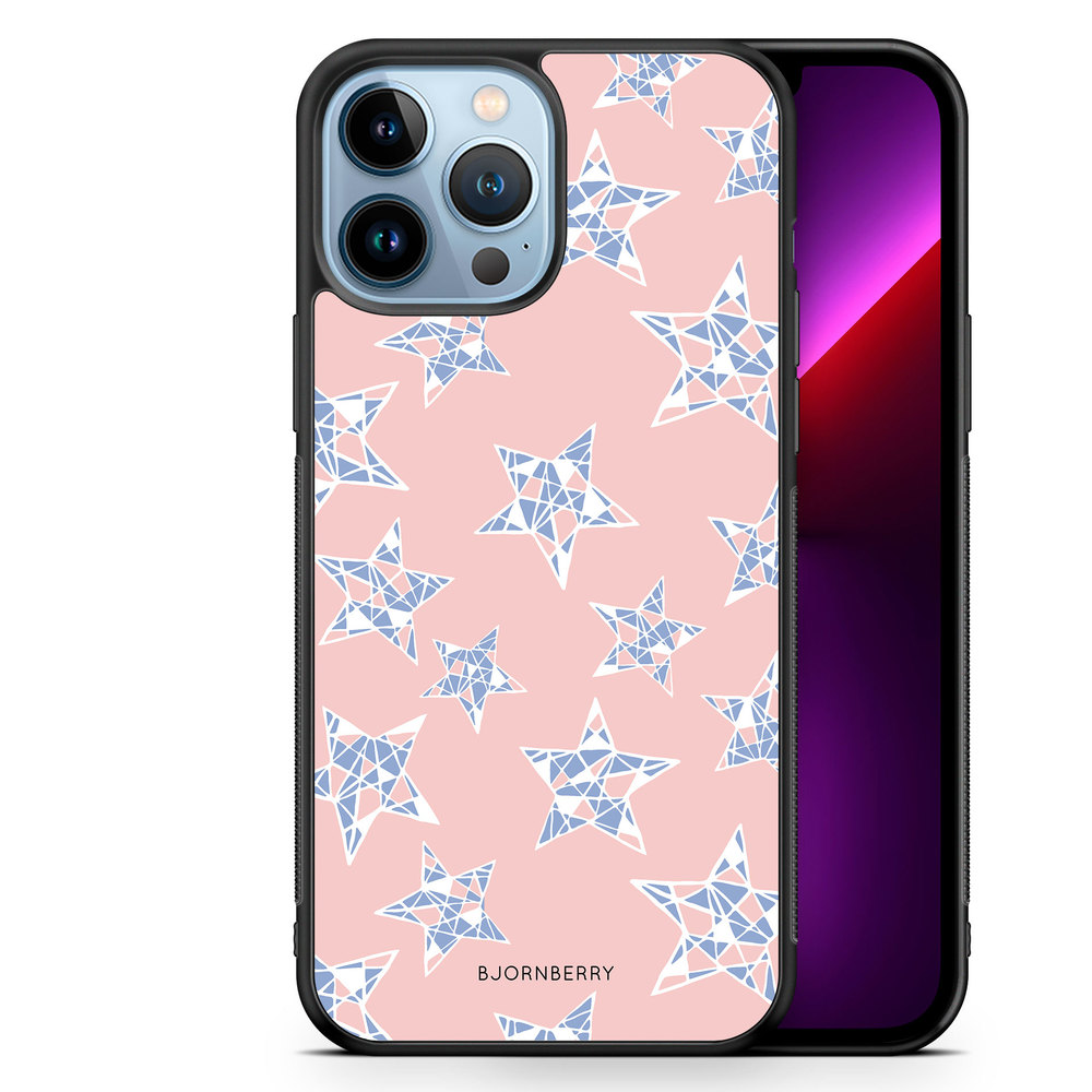 iPhone 13 Pro Max Case - Rose Quartz Stars