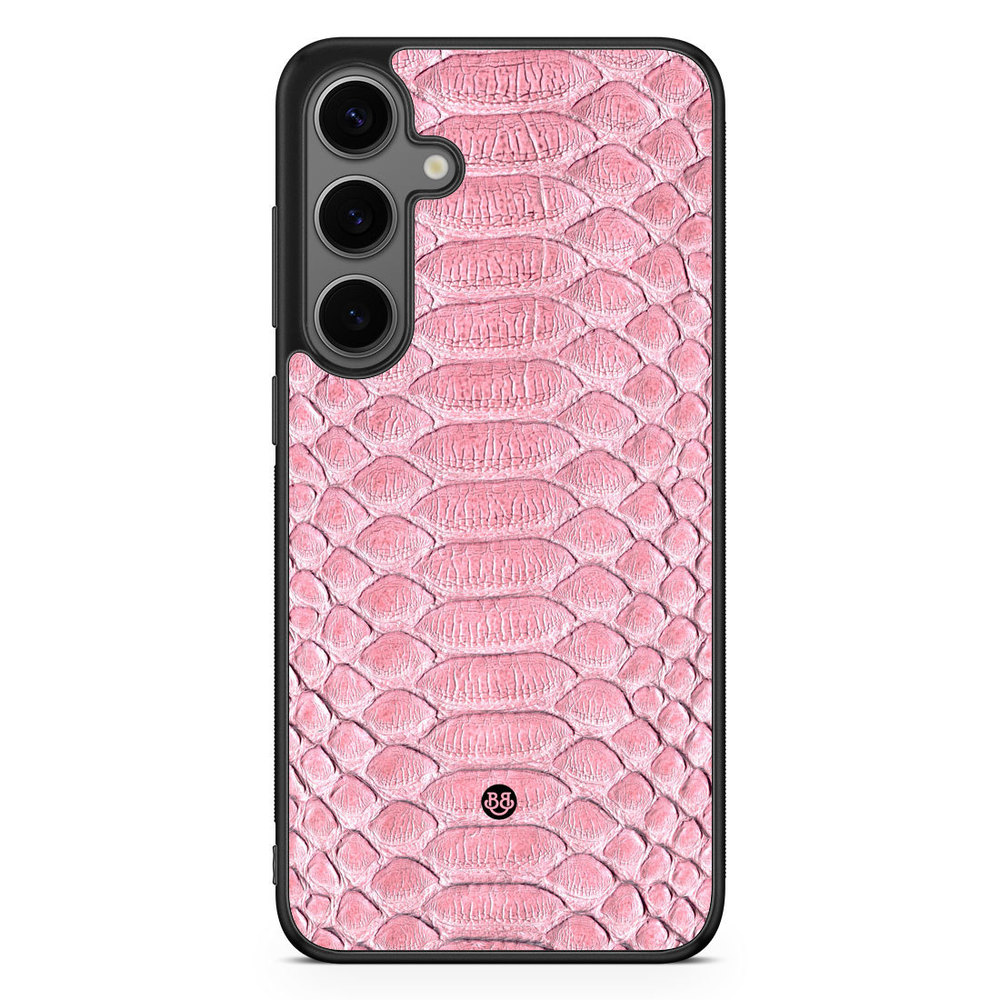 Samsung Galaxy S24 Plus Case - Salmon Snake