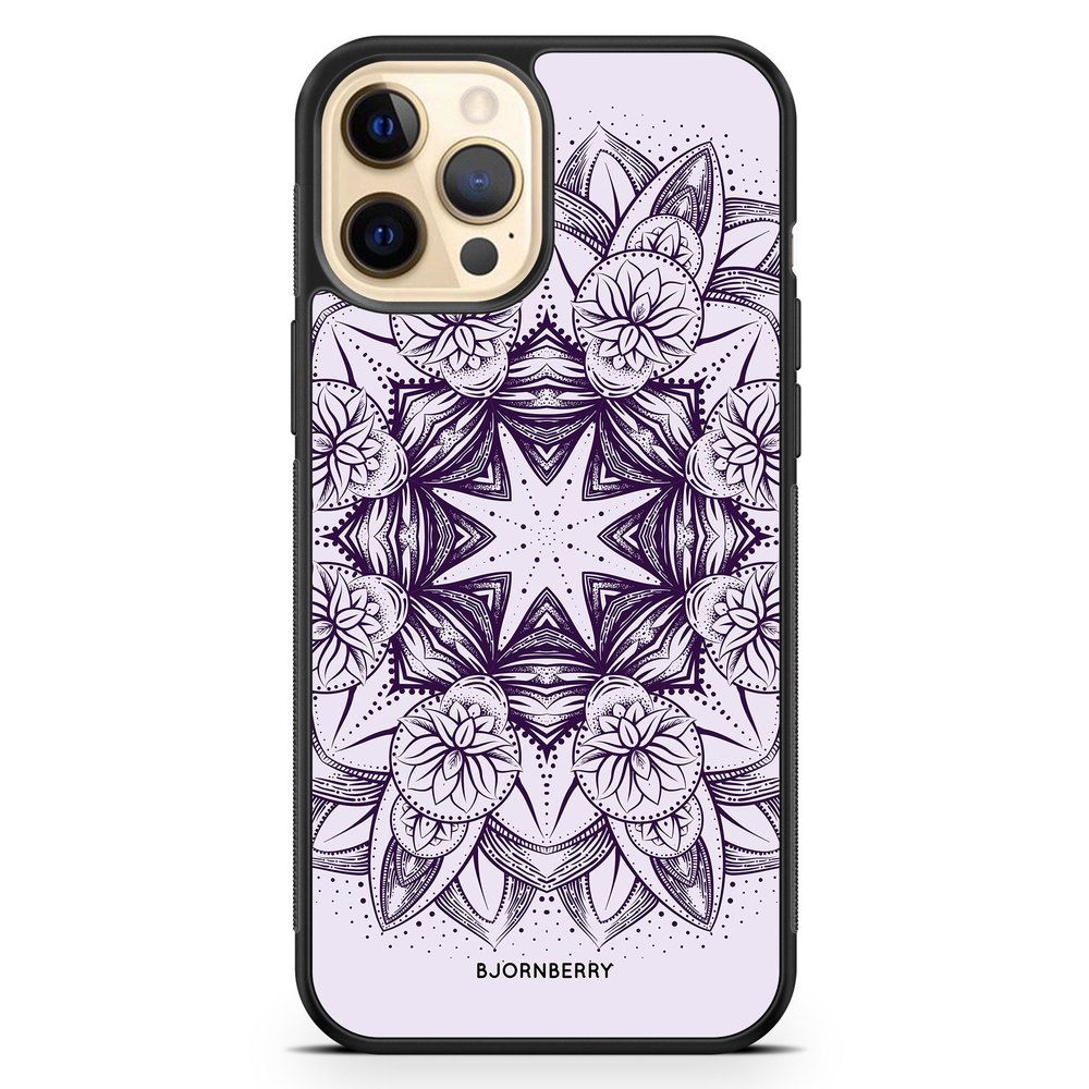 iPhone 12 Pro Max Case - Purple Mandala