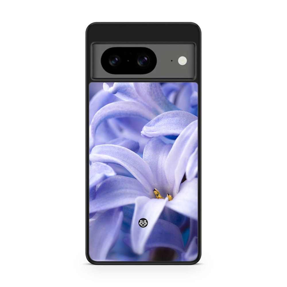 Google Pixel 8 Case - Blue Flower