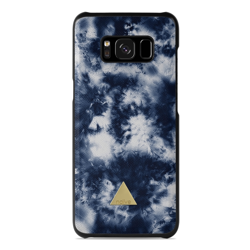 Naive Samsung Galaxy S8 Case - Tie Dye Blue