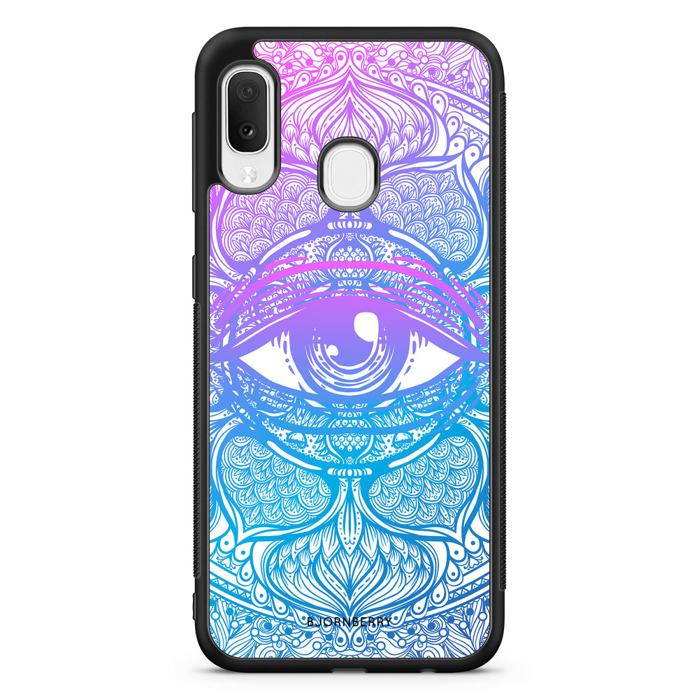 Samsung Galaxy A20e Case - Mandala Eye