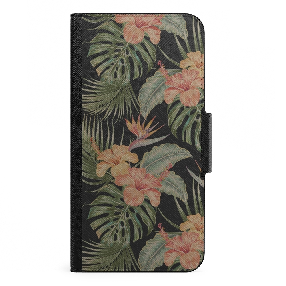Naive Samsung Galaxy S21 Plus Wallet Case- Hibiscus