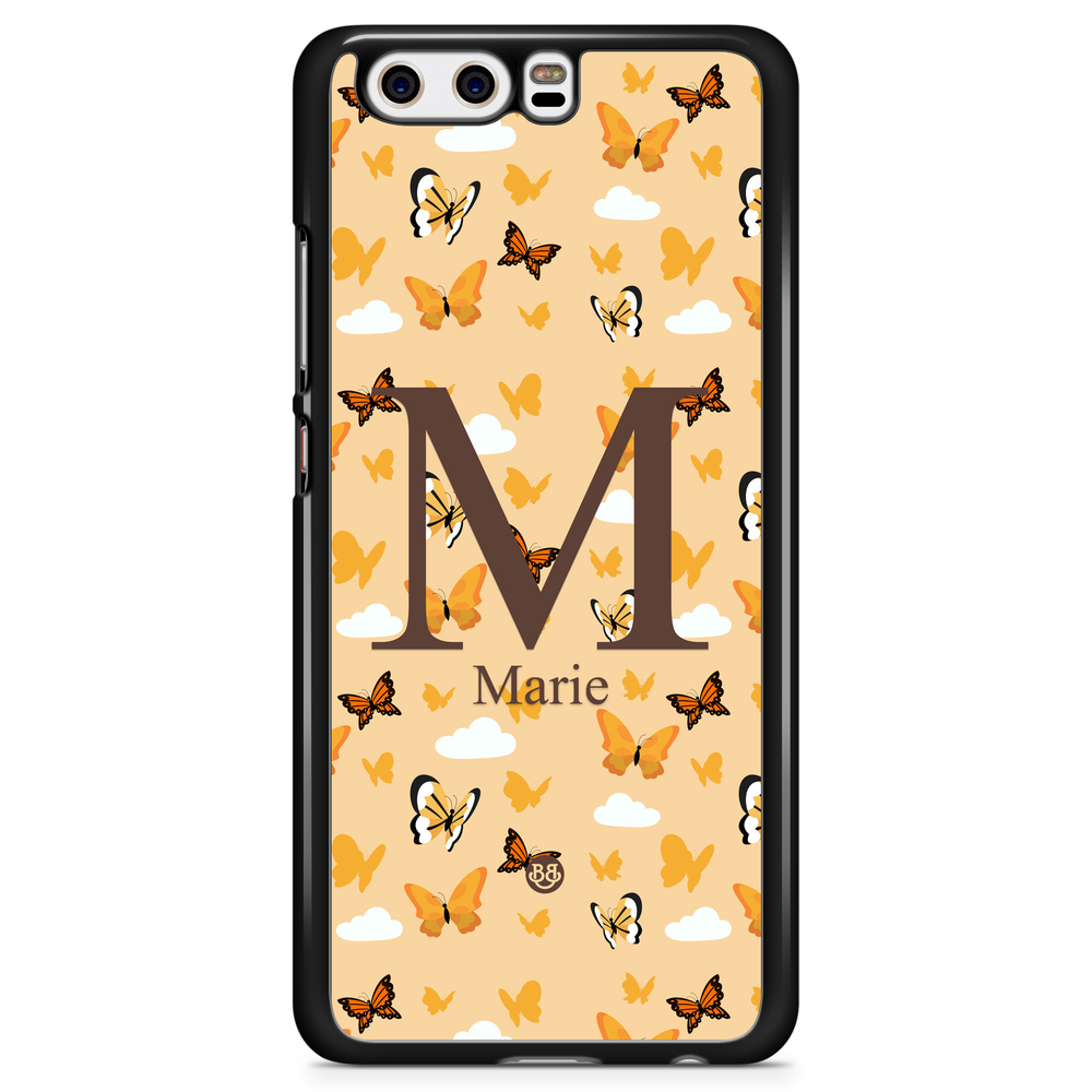 Huawei P10 Case Custom - AWAKEN - Orange Butterfly