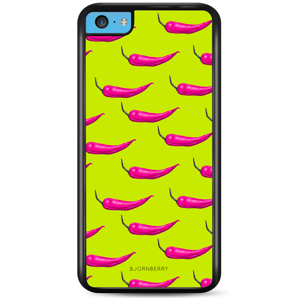 iPhone 5C Case - Chilli Pattern