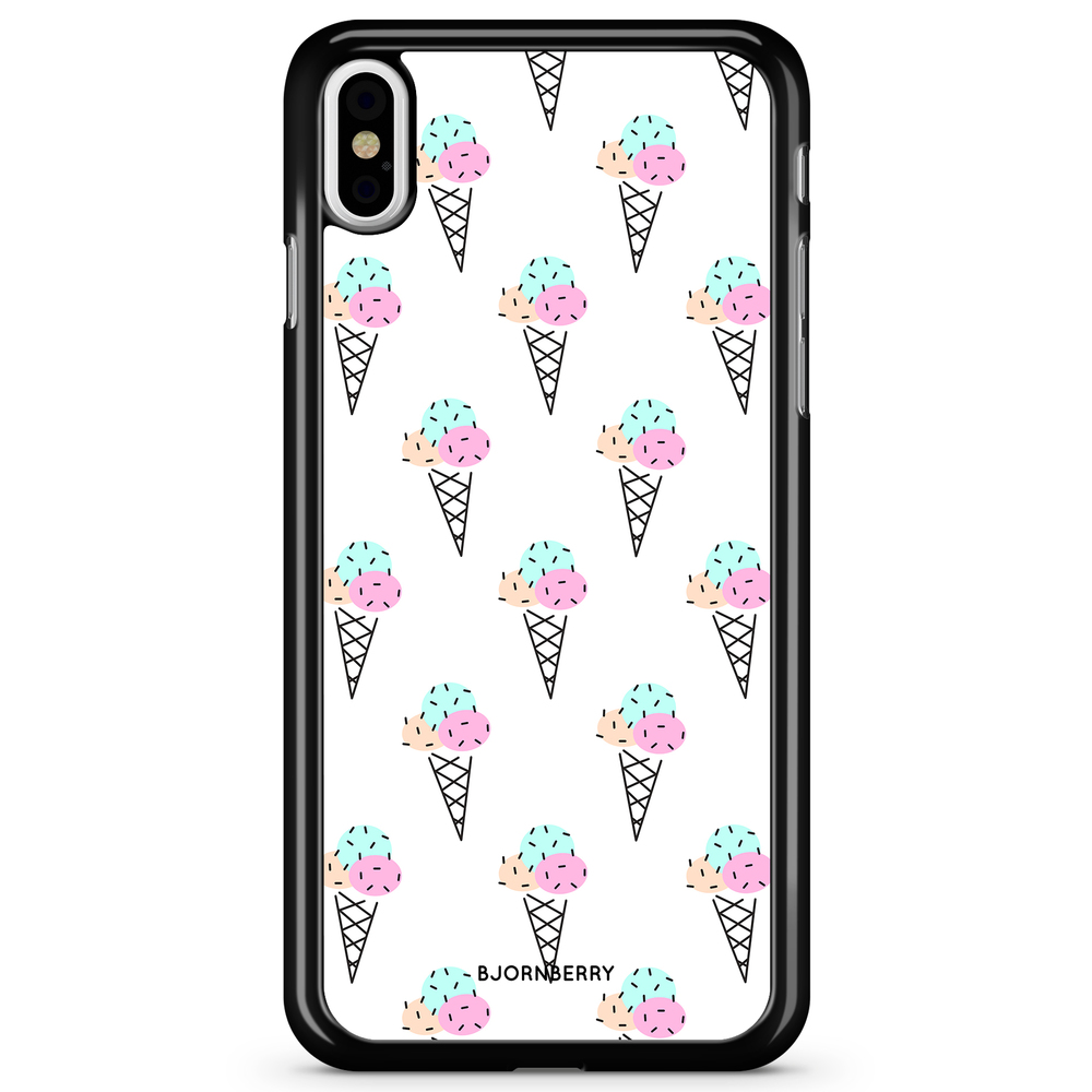 iPhone X / XS Case - Ice Cream Pattern