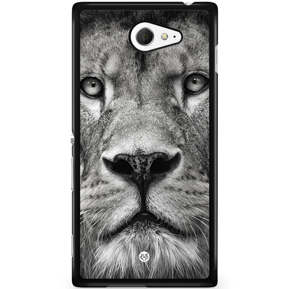 Sony Xperia M2 Aqua Case - Lion Profile