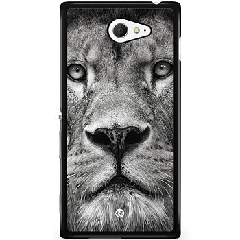 Sony Xperia M2 Aqua Skal - Lejonprofil