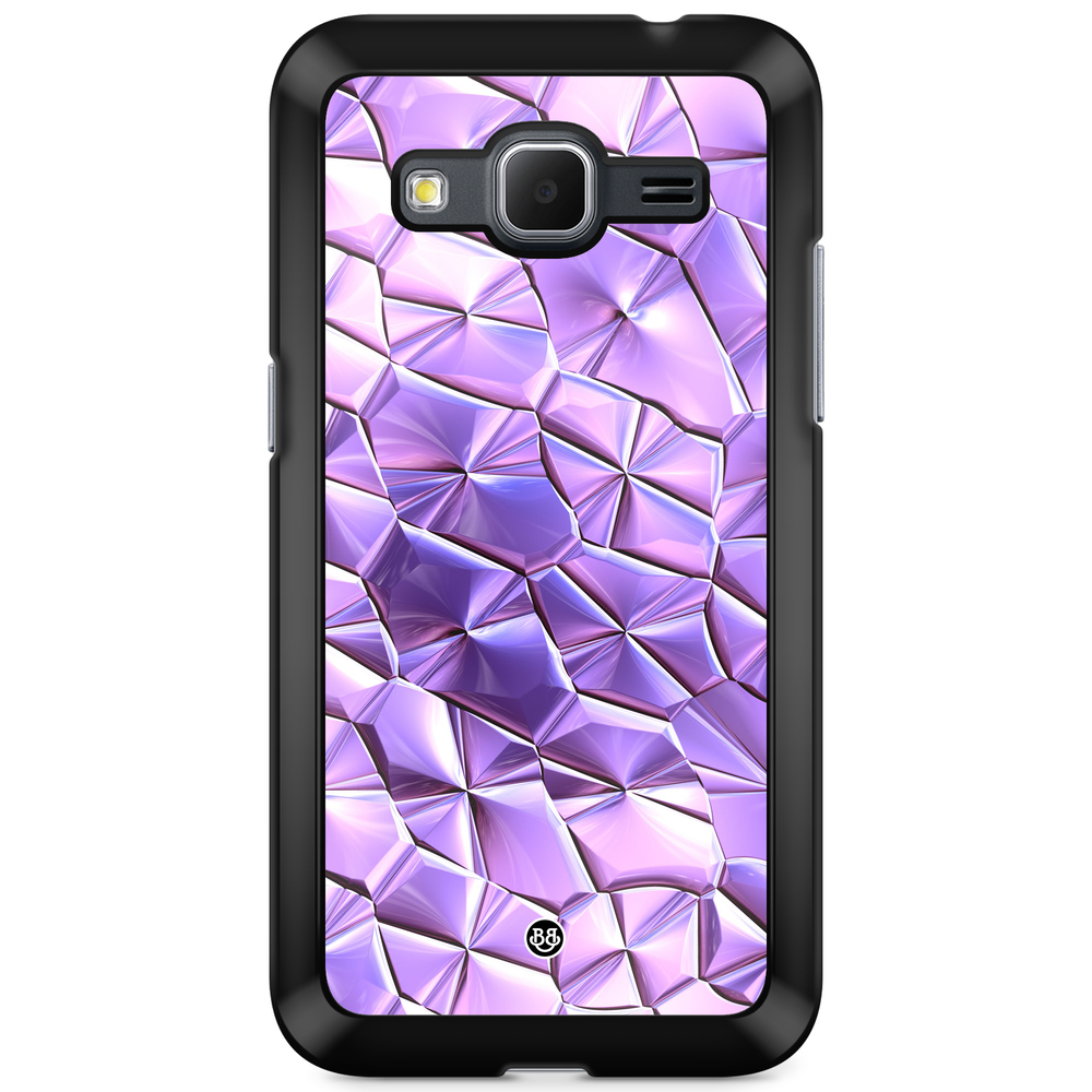 Samsung Galaxy Core Prime Case - Purple Crystal