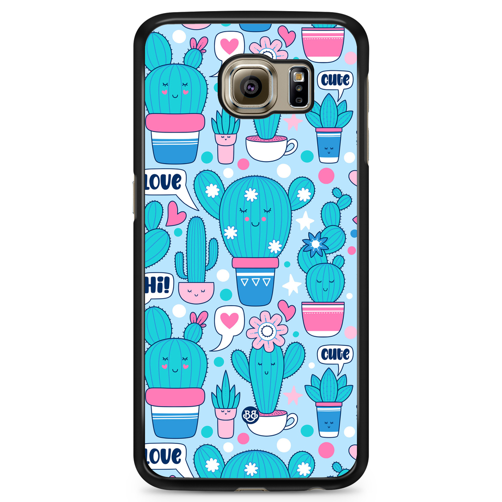 Samsung Galaxy S6 Edge+ Skal - Söta Kaktusar