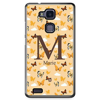 Huawei Honor 5X Case Custom - AWAKEN - Orange Butterfly