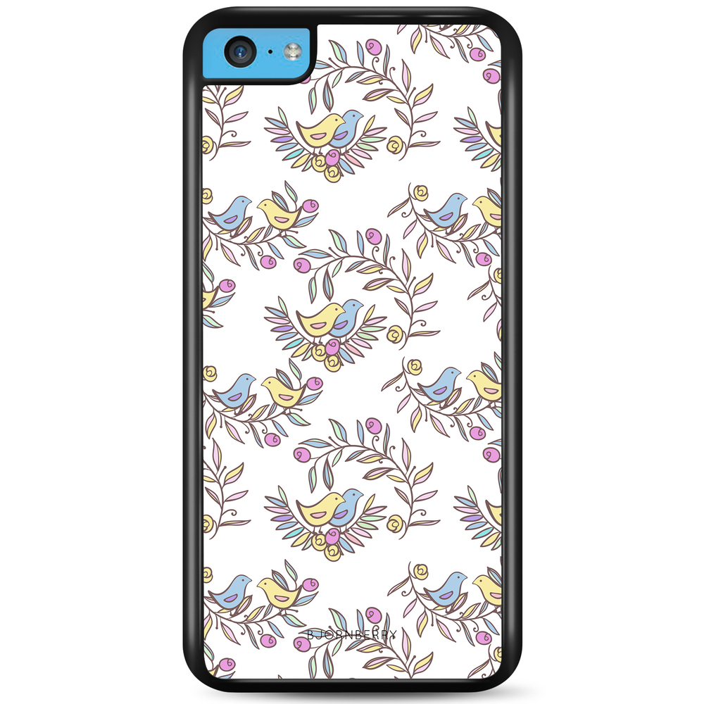 iPhone 5C Case - Bird Pattern