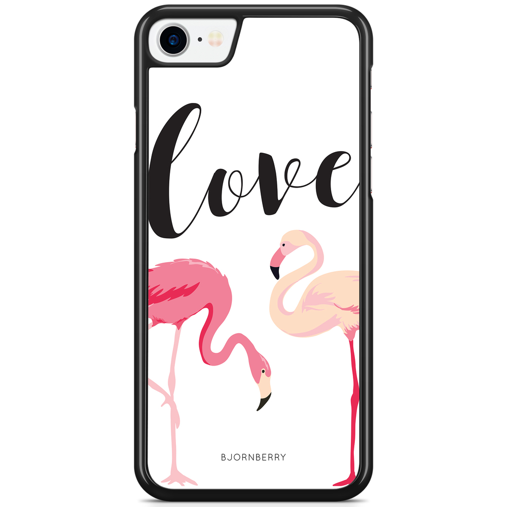 iPhone 8 / iPhone SE (2022/2020) Case - Love Flamingo