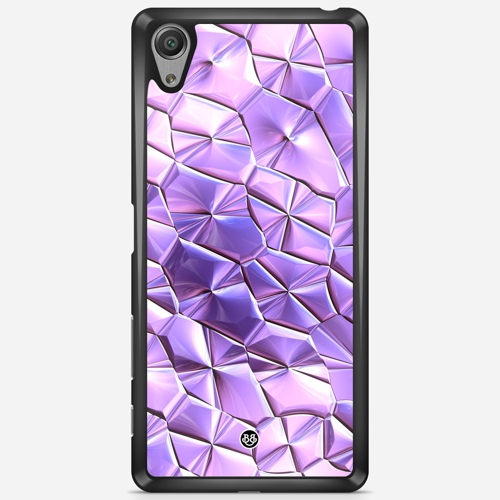 Sony Xperia X Performance Case - Purple Crystal