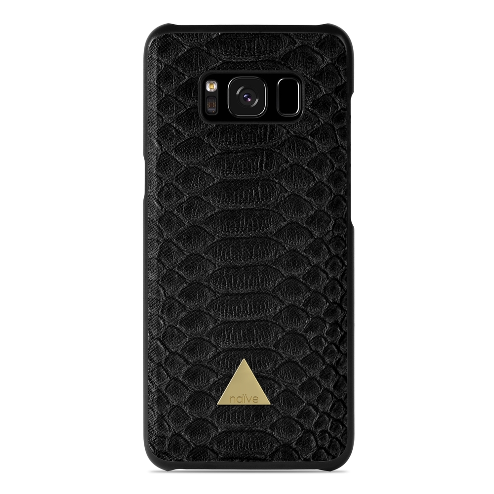 Naive Samsung Galaxy S8 Case - Black Snake