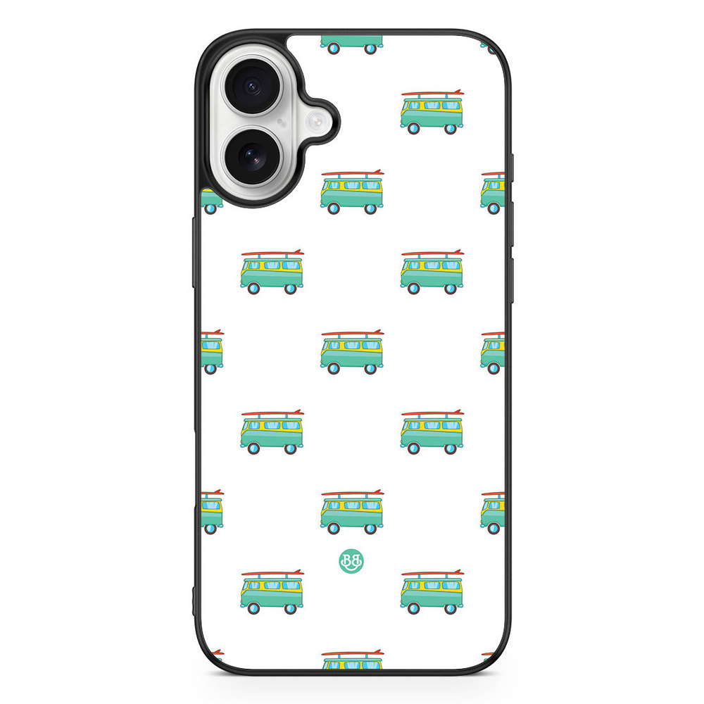 iPhone 16 Plus Case - Surfboard pattern