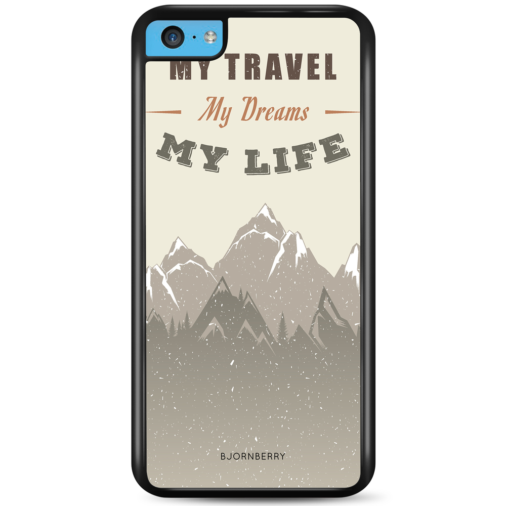 iPhone 5C Case - My Travels, My Life
