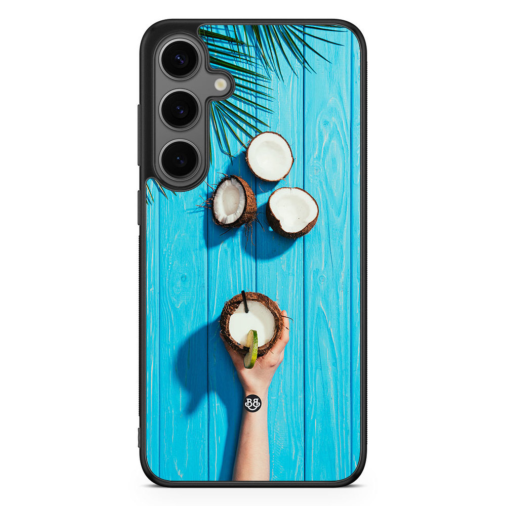 Samsung Galaxy S24 Plus Case - Coconut Drink