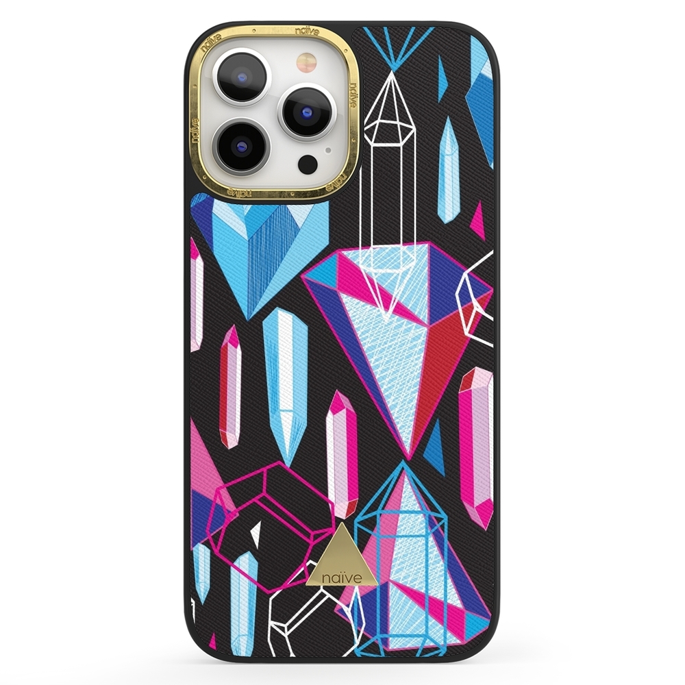 Naive iPhone 13 Pro Max Case - Diamonds