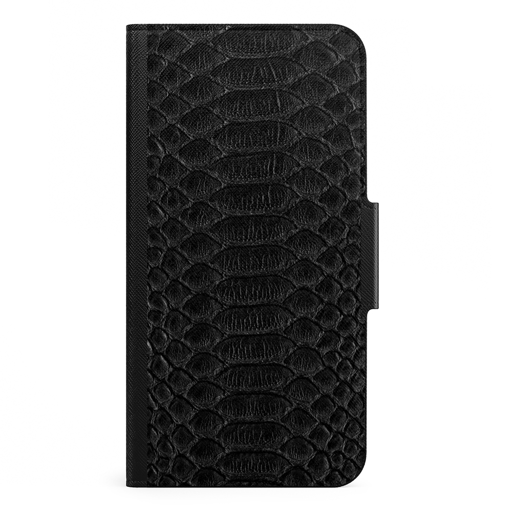 Naive Samsung Galaxy S21 Plus Wallet Case- Black Snake