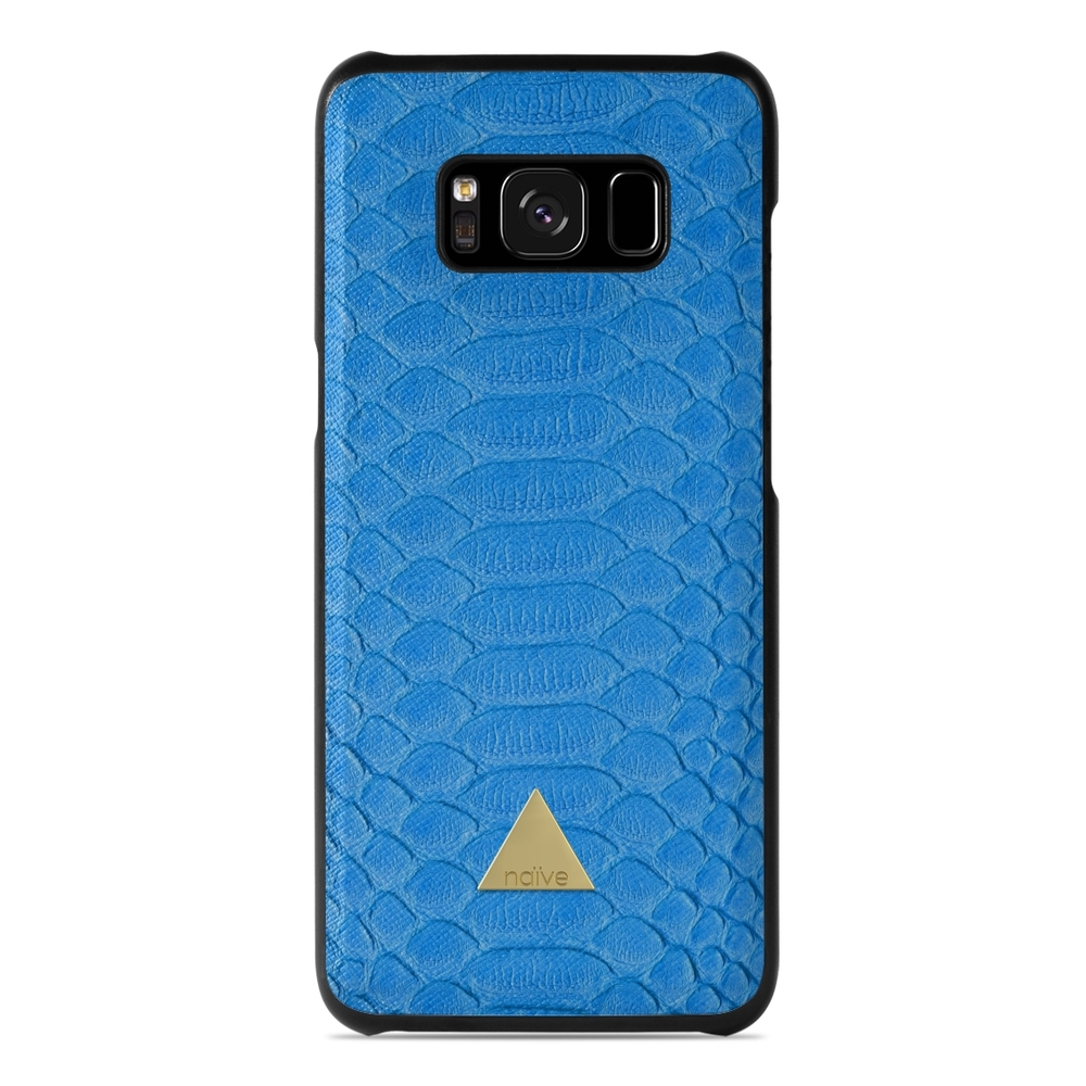 Naive Samsung Galaxy S8 Case - Indigo Snake