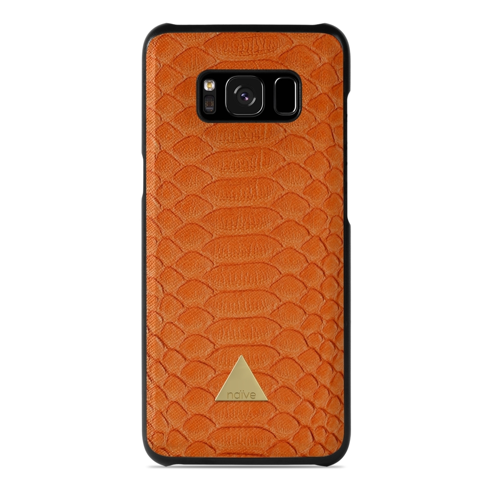 Magnetiskt Mobilskal Samsung Galaxy S8 Skal - Orange Snake | Mobilskal & Mobilfodral BJORNBERRY