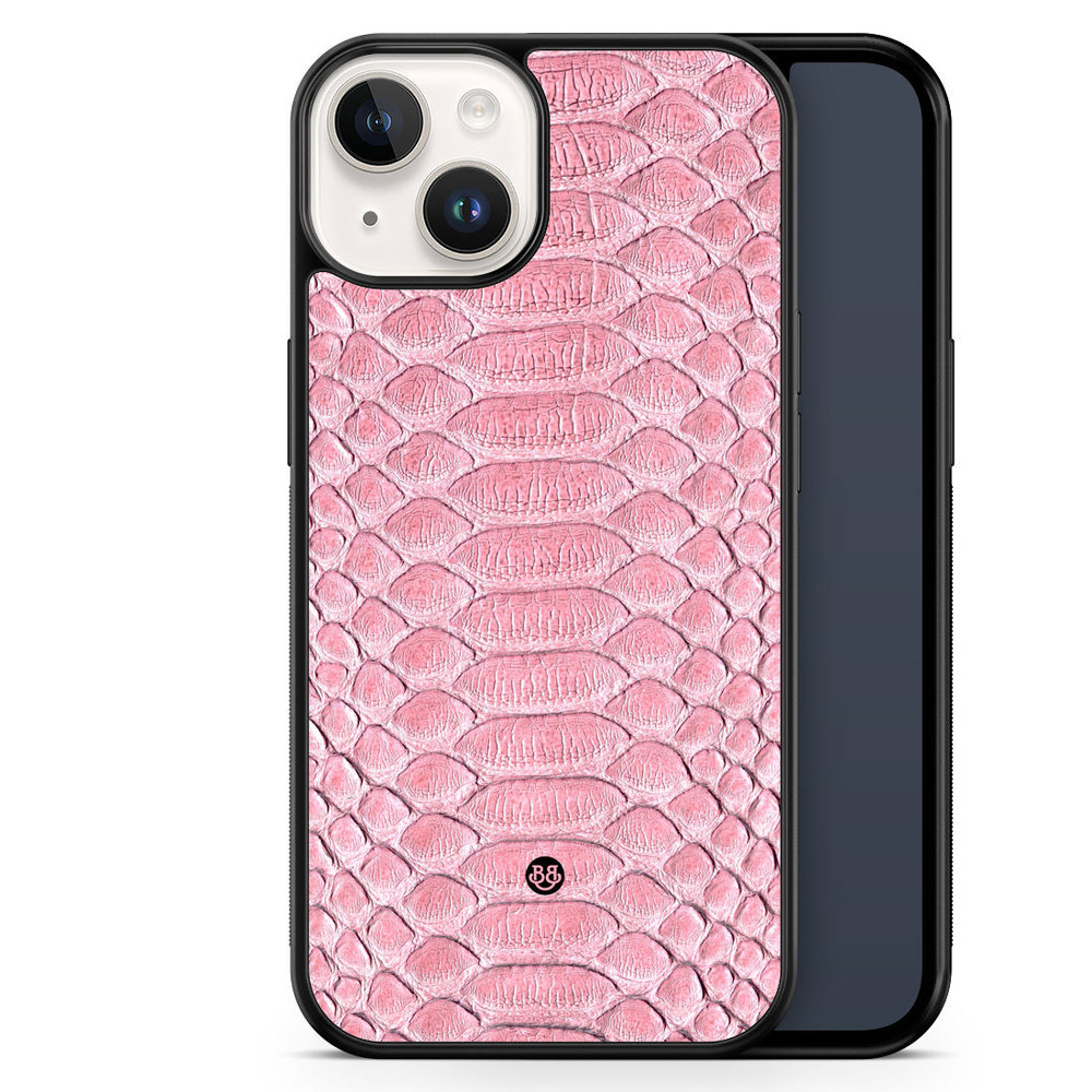 iPhone 14 Case - Salmon Snake