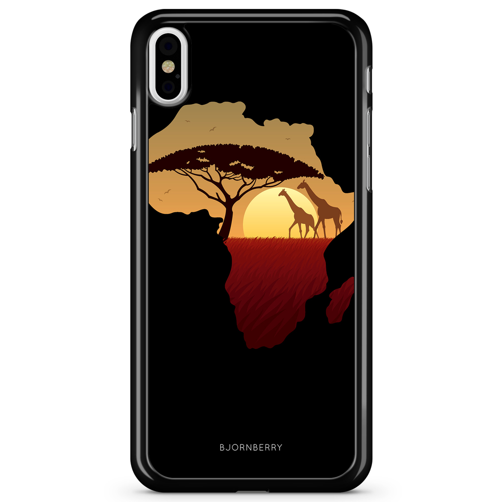 iPhone X / XS Case - Africa Black
