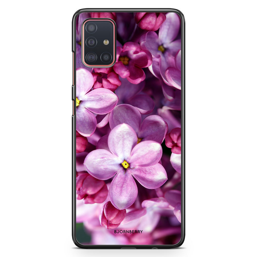 Samsung Galaxy A51 Case - Purple Spring Flower
