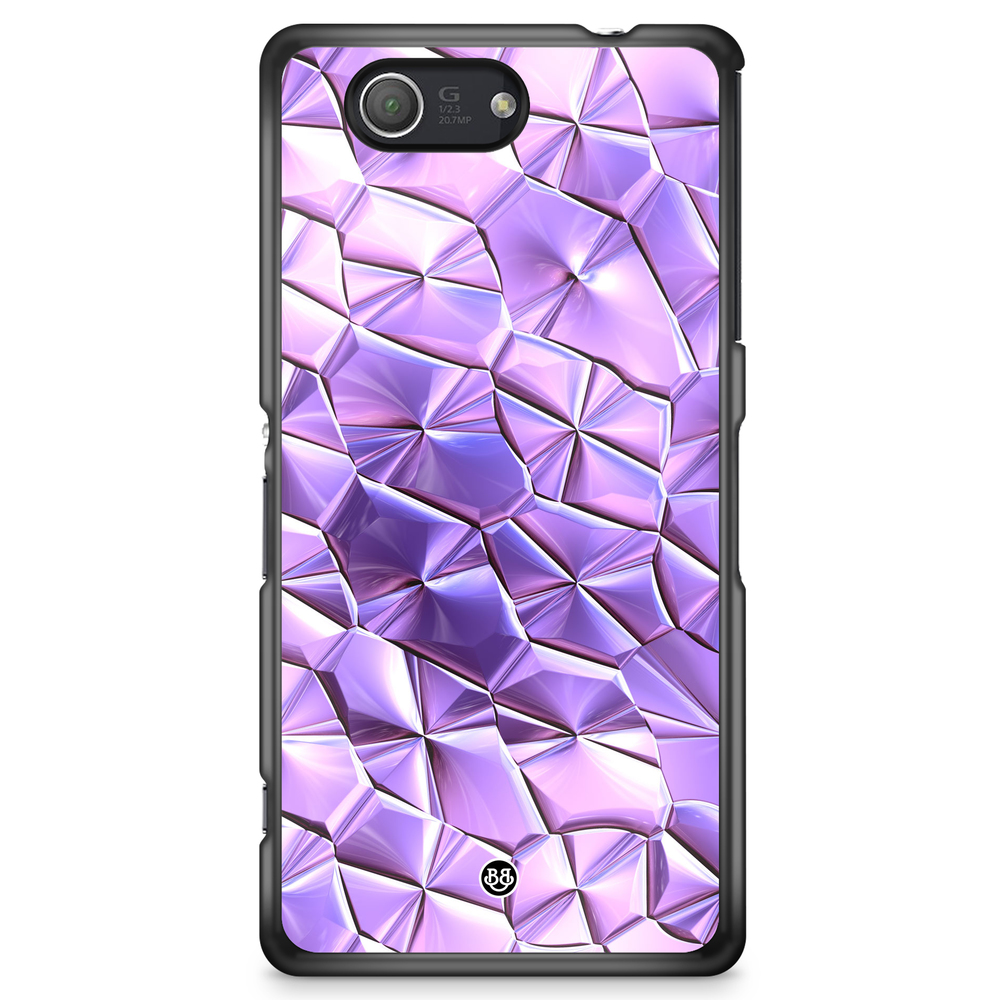 Sony Xperia Z3 Compact Case - Purple Crystal