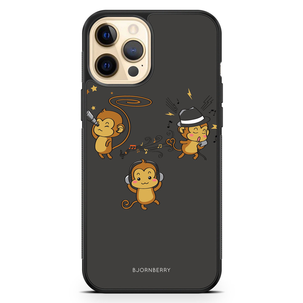 iPhone 12 Pro Max Case - Three Monkeys