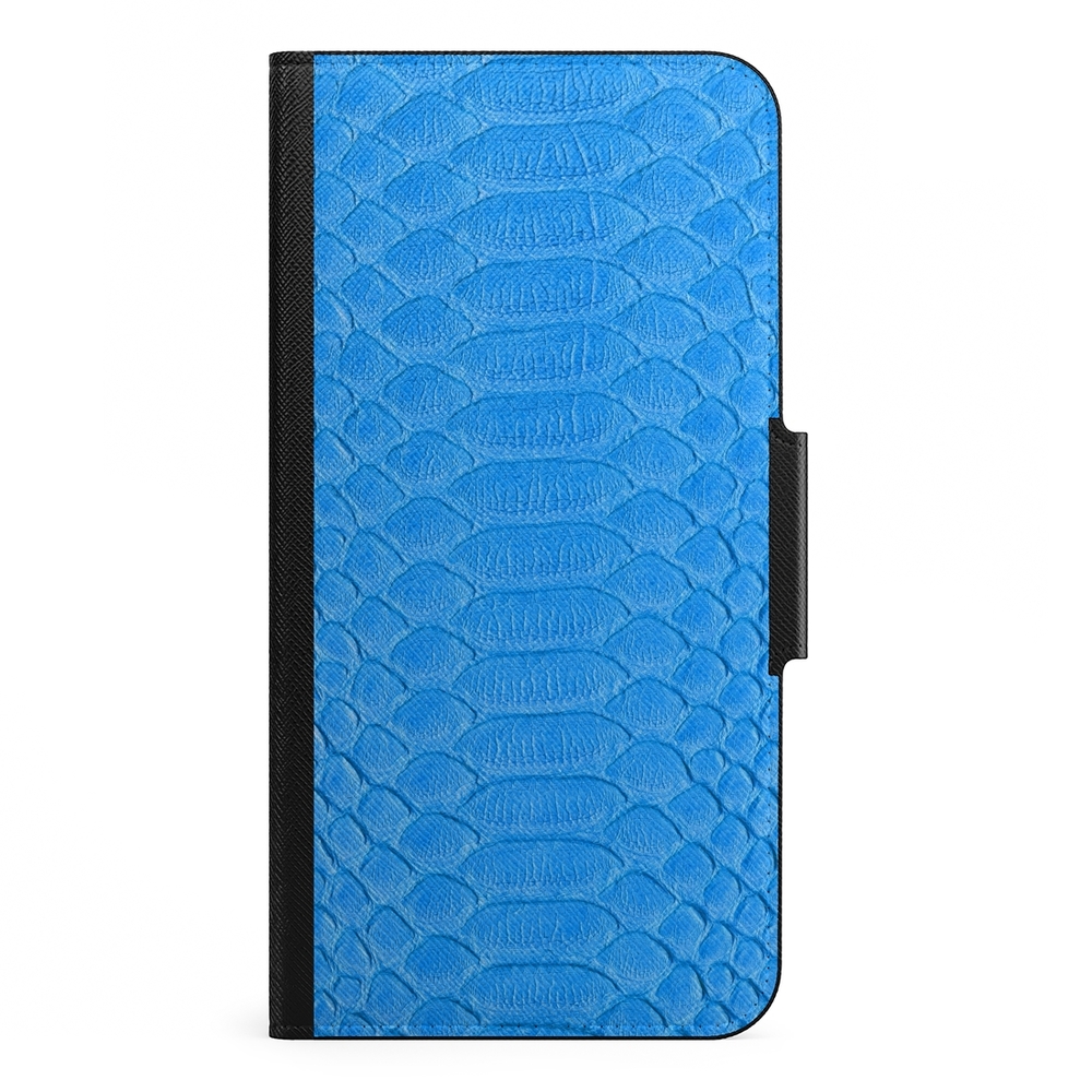 Naive Samsung Galaxy S21 Plus Wallet Case- Indigo Snake