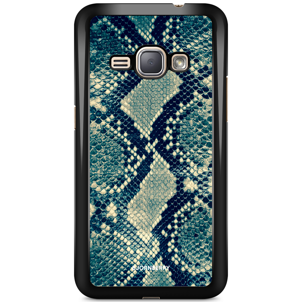 Samsung Galaxy J1 (2016) Case - Blue Snakeskin