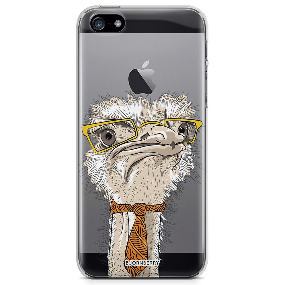 iPhone 5/5S/SE (2016) TPU Case - Ostrich